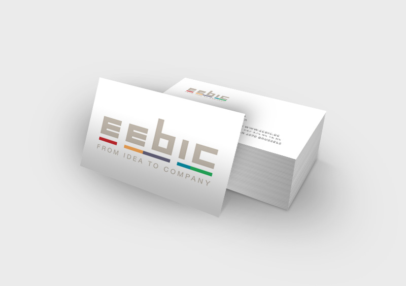 Création de la carte de visite pour le business centre EEBIC