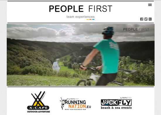 Création du site web People First