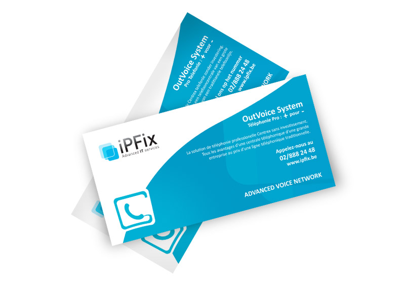 Création d'un flyer pour iPFix